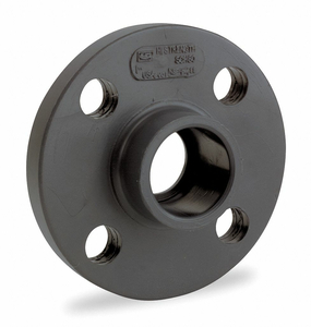 FLANGE, 1 IN FITTING PIPE SIZE, SCHEDULE 80, SOCKET, 150 PSI, GRAY by GF Piping Systems