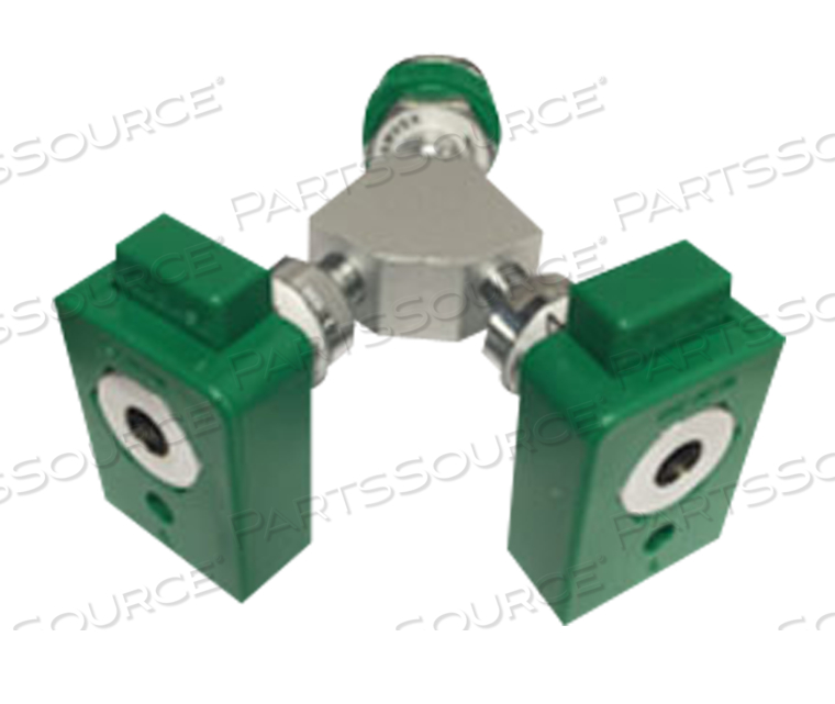 Y-BLOCK OHMEDA ADAPTER by Ohio Medical, LLC