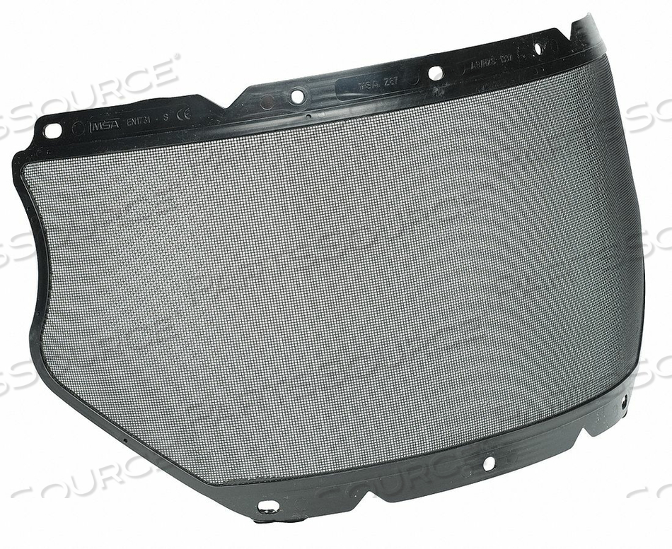 VISOR MESH GRAY 17INW 8INH by MSA Safety Sales, LLC