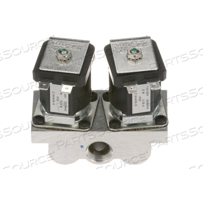 DUAL SOLENOID VALVE3/8" 120V DUAL SOLENOID VALVE3/8" 120V