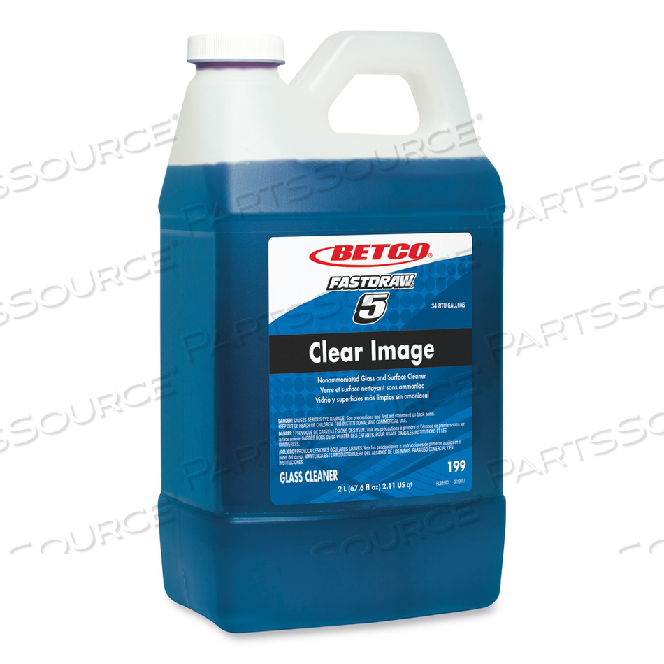 CLEAR IMAGE GLASS AND SURFACE CLEANER, RAIN FRESH SCENT, 67.6 OZ BOTTLE by Betco Corporation CLEAR IMAGE GLASS AND SURFACE CLEANER, RAIN FRESH SCENT, 67.6 OZ BOTTLE by Betco Corporation