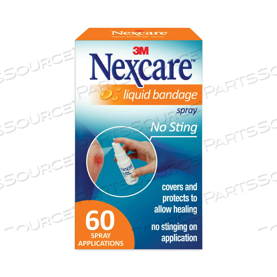 NO-STING LIQUID BANDAGE SPRAY, 0.61 OZ NO-STING LIQUID BANDAGE SPRAY, 0.61 OZ