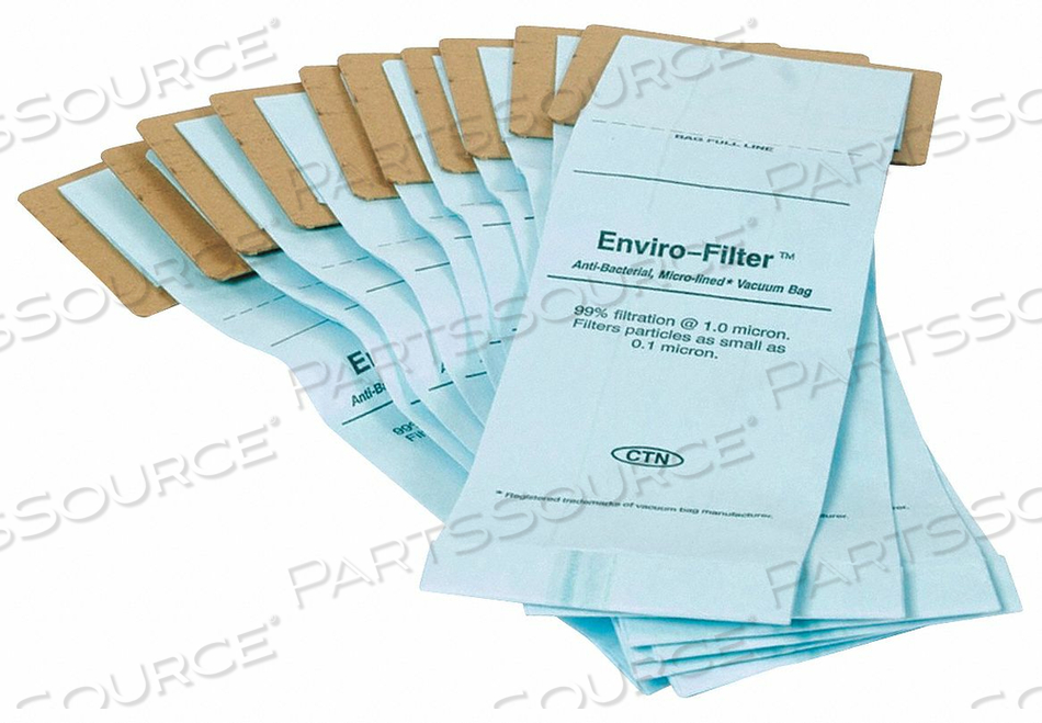 BAG, VACUUM [1 PICK=1 PKG/12BAGS/2FLTRS] by Tennant Co.