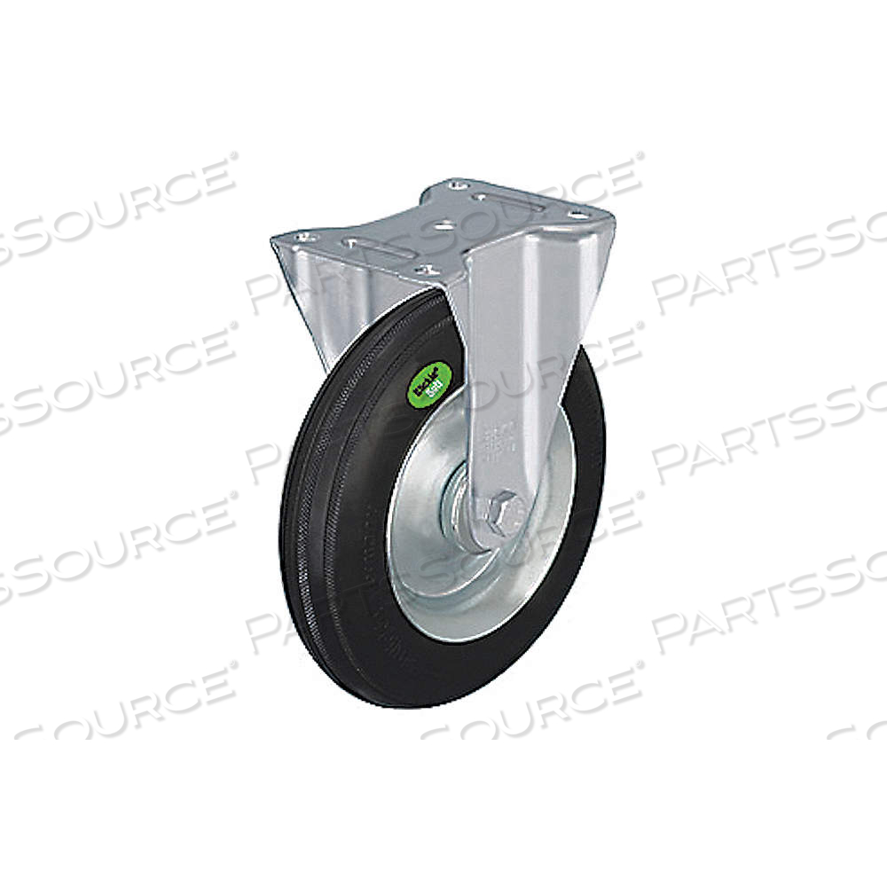 PLATE CASTER WITH FLAT-FREE WHEELS, 10 1/4 IN WHEEL DIA., 440 LB, RIGID CASTER by Approved Vendor PLATE CASTER WITH FLAT-FREE WHEELS, 10 1/4 IN WHEEL DIA., 440 LB, RIGID CASTER by Approved Vendor