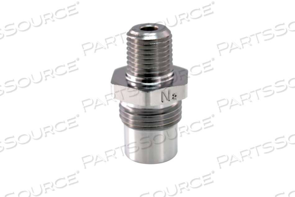 DISS BODY ADAPTOR X 1/4 IN NPT MALE by Bay Corporation