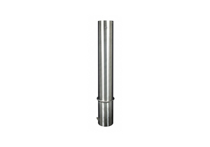 BOLLARD REMOVBLE 6 DOME STAINLESS STEEL by Calpipe Security Bollards BOLLARD REMOVBLE 6 DOME STAINLESS STEEL by Calpipe Security Bollards