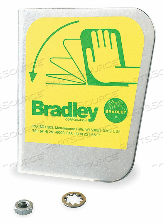 EYEWASH HANDLE PREPACK, STAINLESS STEEL, 1/2" by Bradley Corporation EYEWASH HANDLE PREPACK, STAINLESS STEEL, 1/2" by Bradley Corporation