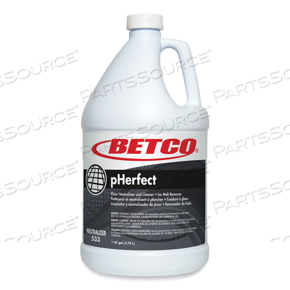PHERFECT FLOOR NEUTRALIZER AND CLEANER, CHARACTERISTIC SCENT, 1 GAL BOTTLE by Betco Corporation