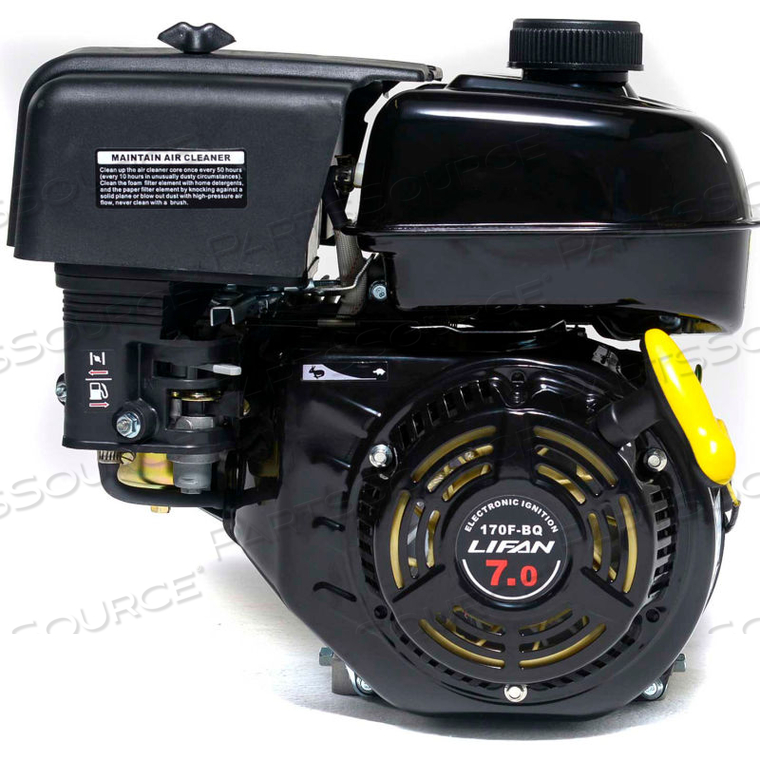 LIFAN 7MHP - 0.75 HORIZONTAL KEYWAY ENGINE 