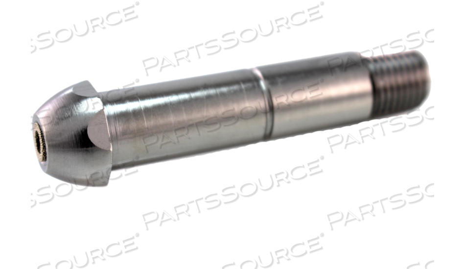 CGA 580 NIPPLE W/ FILTER, 3 1/4" X 1/4" NPT MALE, N2, HELIUM by Bay Corporation