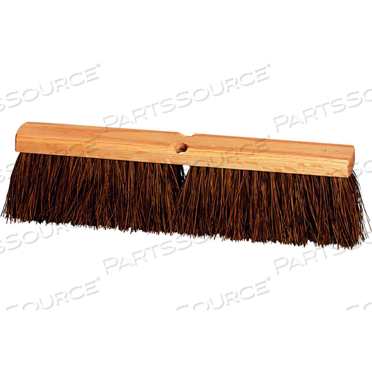 MILWAUKEE DUSTLESS 18"W PUSH BROOM HEAD WITH HEAVY-DUTY PALMYRA BRISTLES AND WOOD FRAME by Gordon Brush Mfg. Co., Inc. MILWAUKEE DUSTLESS 18"W PUSH BROOM HEAD WITH HEAVY-DUTY PALMYRA BRISTLES AND WOOD FRAME by Gordon Brush Mfg. Co., Inc.