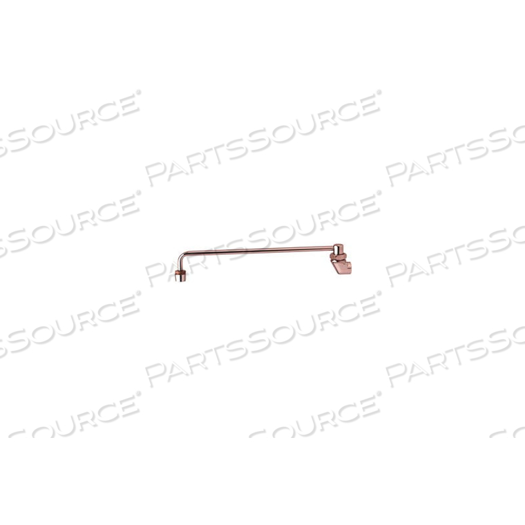 CHINESE RANGE FAUCETWALL 13-3/4" NOZ by T&S Brass