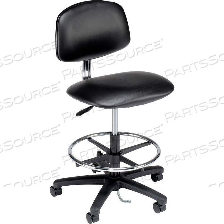 INTERION ESD STOOL - VINYL - BLACK by E Com Inc INTERION ESD STOOL - VINYL - BLACK by E Com Inc
