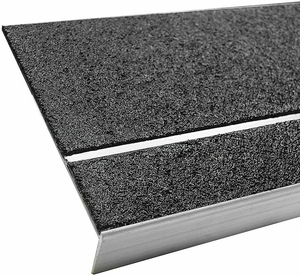 STAIR TREAD COVER BLACK 60  ALUM by Bold Step