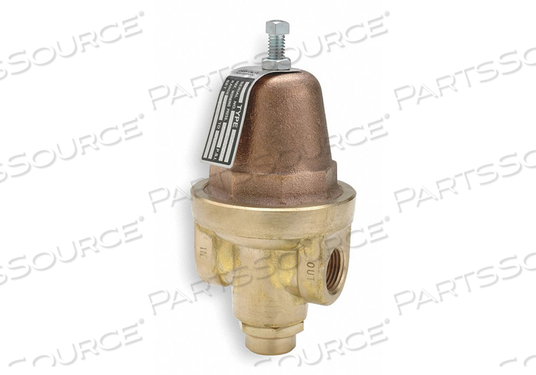 PRESSURE REGULATOR 1/4 IN 0 TO 5 PSI by Cash Valve