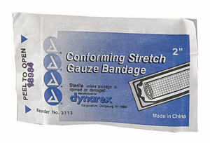 GAUZE PAD COTTON BLEND GAUZE PK10 by Medi-First