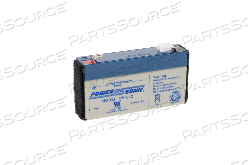 BATTERY, DIAGNOSTIC, FOR USE WITH: FOR 594KL CHAIR SCALE by Health O Meter Professional Scales
