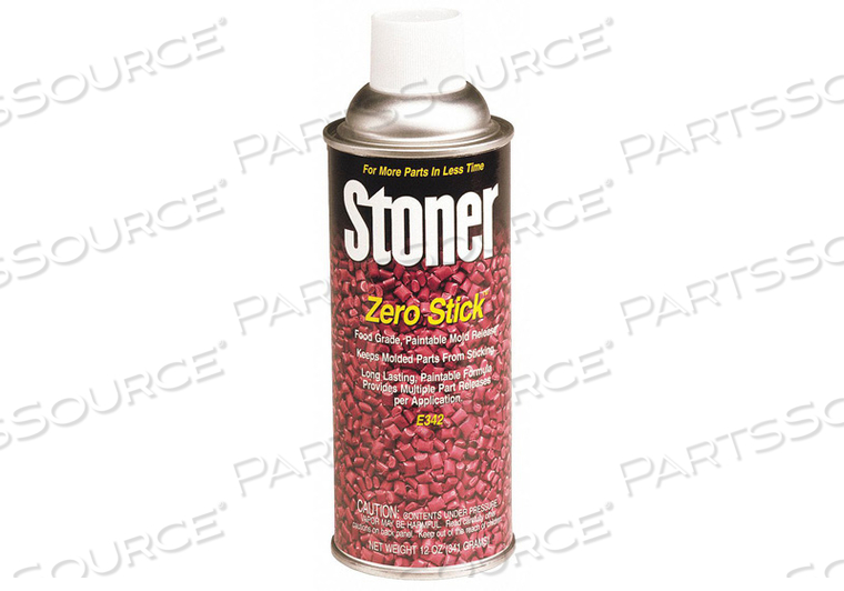 ZERO STICK MOLD RELEASE 12 OZ AEROSOL by Stoner ZERO STICK MOLD RELEASE 12 OZ AEROSOL by Stoner