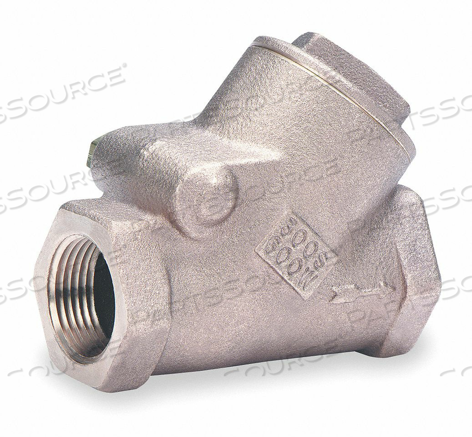 Y SWING CHECK VALVE BRONZE 1/2 FNPT by Milwaukee Valve Y SWING CHECK VALVE BRONZE 1/2 FNPT by Milwaukee Valve