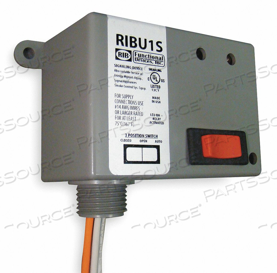 RELAY 10-30VAC/DC 120VAC 10A SPST-NO by RIB RELAY 10-30VAC/DC 120VAC 10A SPST-NO by RIB