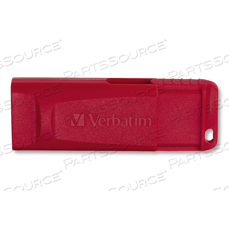 STORE 'N' GO USB FLASH DRIVE, 16 GB, RED by Verbatim STORE 'N' GO USB FLASH DRIVE, 16 GB, RED by Verbatim