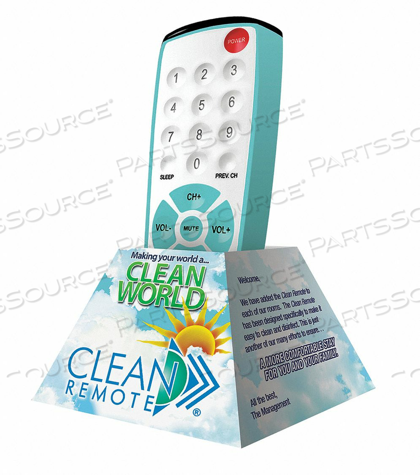 UNIVERSAL REMOTE CONTROL KIT CLEAN ROOM by Clean Remote LLC UNIVERSAL REMOTE CONTROL KIT CLEAN ROOM by Clean Remote LLC