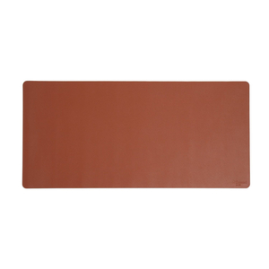 VEGAN LEATHER DESK PADS, 36" X 17", BROWN by Smead