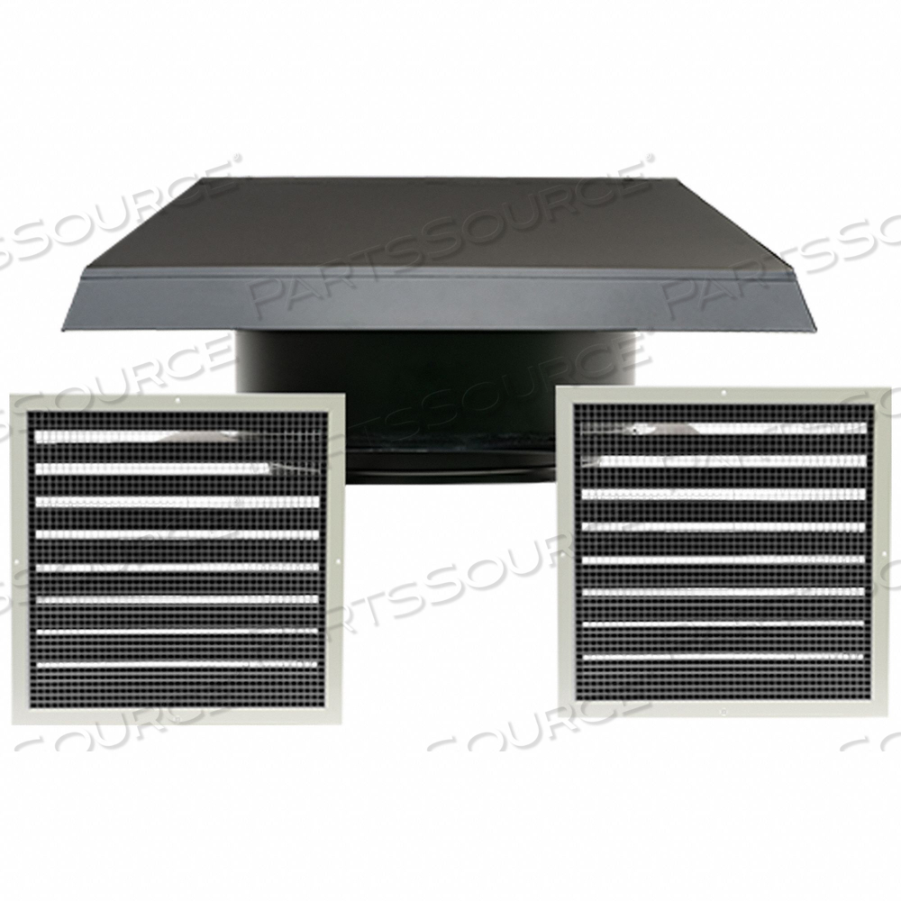 RM WHF-4.0DG2 STEEL ROOF WHOLE HOUSE FAN by QuietCool