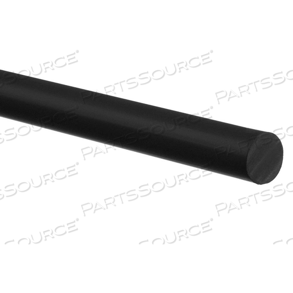 POLYURETHANE ROD, STD, 1 1/4 IN DIA, 4 FT OVERALL LG, 75D, BLACK, OPAQUE, 0°F TO 200°F by USA Sealing, Inc POLYURETHANE ROD, STD, 1 1/4 IN DIA, 4 FT OVERALL LG, 75D, BLACK, OPAQUE, 0°F TO 200°F by USA Sealing, Inc
