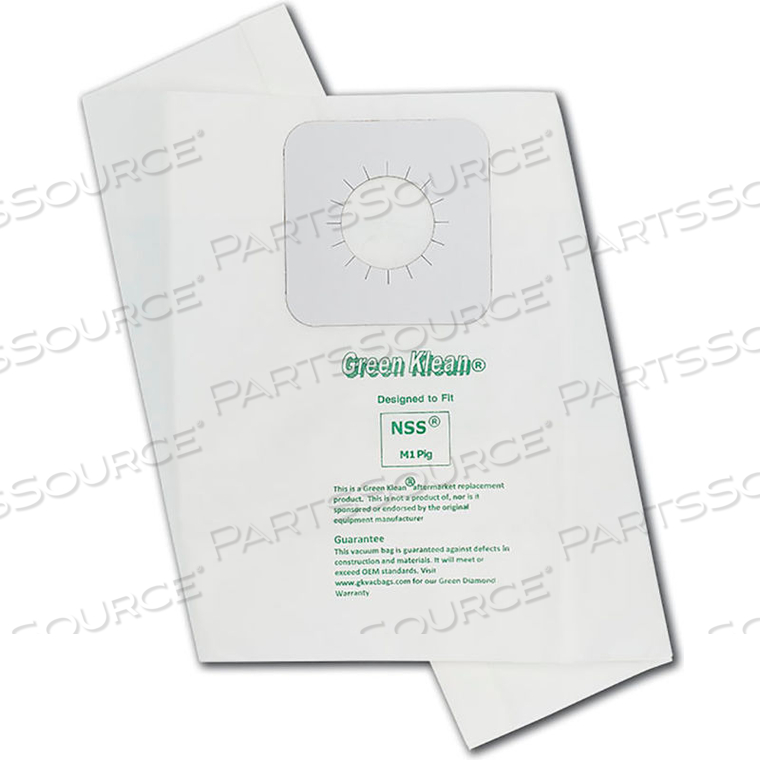 NSS M1 PIG 3 PACK VACUUM BAG by Kleen Green