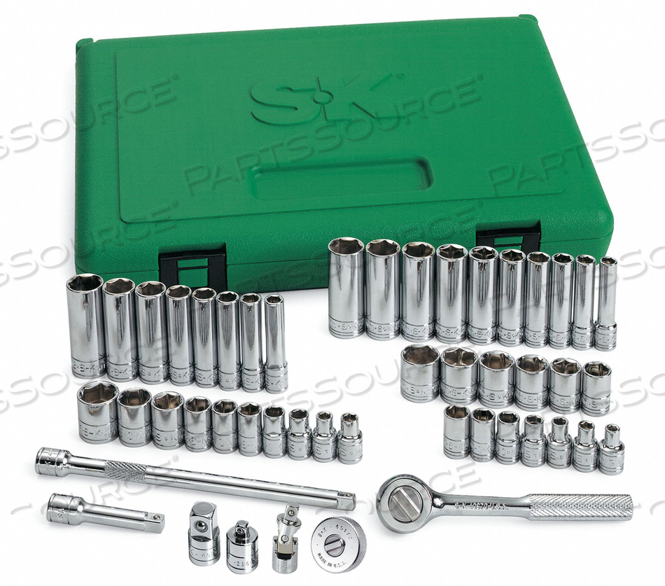 SOCKET WRENCH SET 1/4 IN DR 48 PC by SK Professional Tools SOCKET WRENCH SET 1/4 IN DR 48 PC by SK Professional Tools