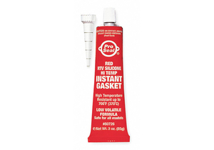 RTV SILICONE SEALANT 3 OZ TUBE RED by Pro Seal