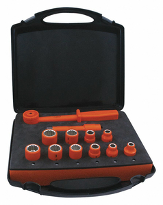 INSULATED SOCKET WRENCH SET 12 PC. by Jameson