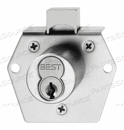 DEADLOCKING CABINET LOCK SATIN BRONZE by Best DEADLOCKING CABINET LOCK SATIN BRONZE by Best