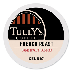 FRENCH ROAST COFFEE K-CUPS, 96/CARTON by Tully's Coffee FRENCH ROAST COFFEE K-CUPS, 96/CARTON by Tully's Coffee