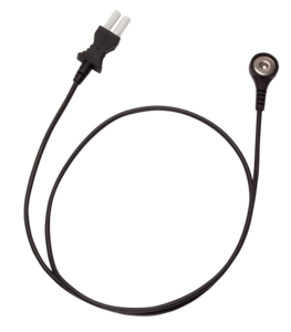 HEALTHCARE 40" SNAP SHIELDED TRULINK ECG LEADWIRE - BLACK by Spacelabs Healthcare