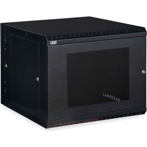 9U LINIER SWING-OUT WALL MOUNT CABINET - VENTED DOOR by Kendall Howard LLC