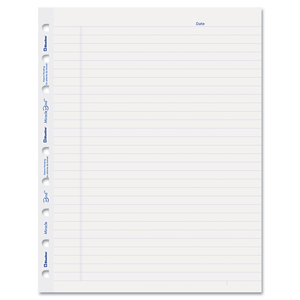 MIRACLEBIND RULED PAPER REFILL SHEETS FOR ALL MIRACLEBIND NOTEBOOKS AND PLANNERS, 9.25 X 7.25, WHITE/BLUE SHEETS, UNDATED by Blueline MIRACLEBIND RULED PAPER REFILL SHEETS FOR ALL MIRACLEBIND NOTEBOOKS AND PLANNERS, 9.25 X 7.25, WHITE/BLUE SHEETS, UNDATED by Blueline