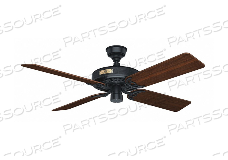 HUNTER ORIGINAL FAN 52 BLACK ETL DAMP by Hunter Fan Co. / Casablanca Fand Co.