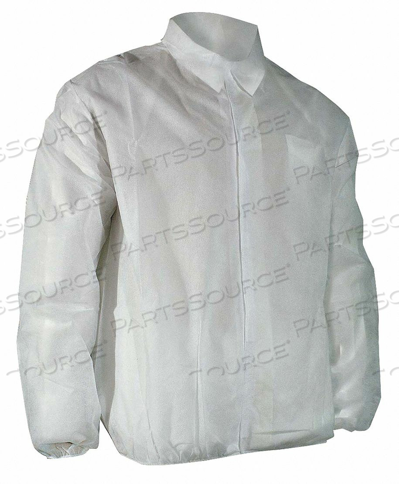 DISP LAB COAT WHITE 5XL PK50 by Cellucap DISP LAB COAT WHITE 5XL PK50 by Cellucap