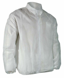 DISP LAB COAT WHITE 5XL PK50 by Cellucap