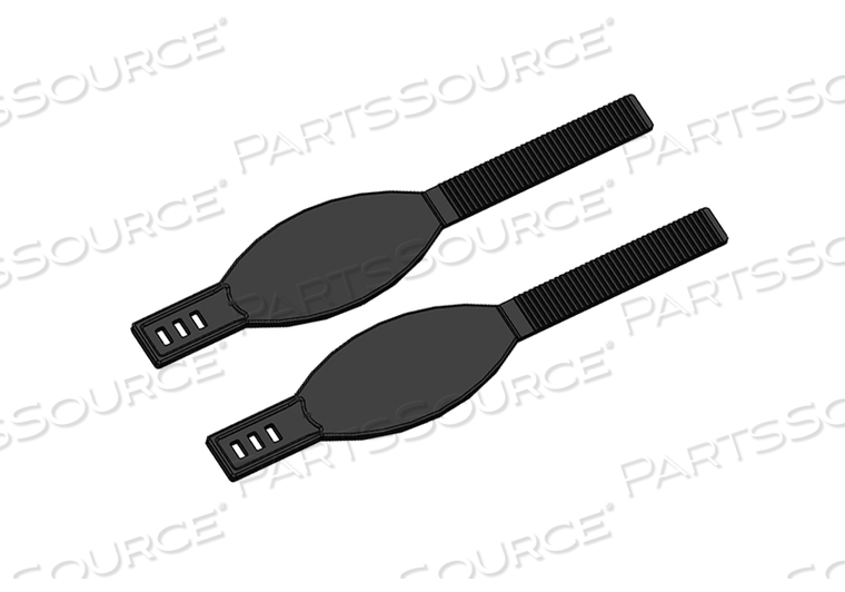 1 PAIR PEDAL STRAPS by Life Fitness