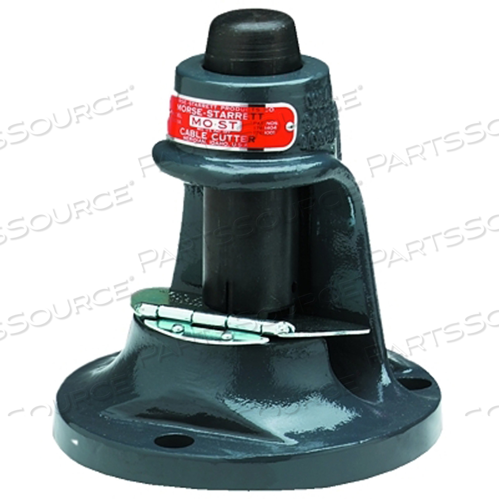 WIRE ROPE CUTTER, PLUNGER, SHEAR CUT, 1-1/16 IN CUT CAPACITY by Morse-Starrett WIRE ROPE CUTTER, PLUNGER, SHEAR CUT, 1-1/16 IN CUT CAPACITY by Morse-Starrett
