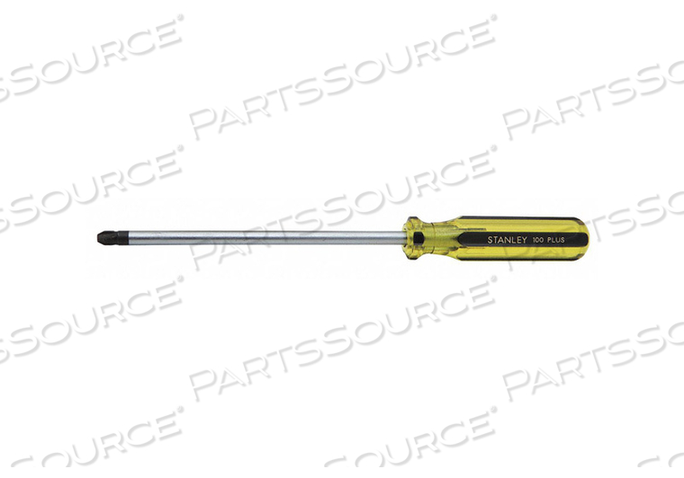 SCREWDRIVER #4 TIP SZ OVERALL 13-3/4 L by Stanley SCREWDRIVER #4 TIP SZ OVERALL 13-3/4 L by Stanley