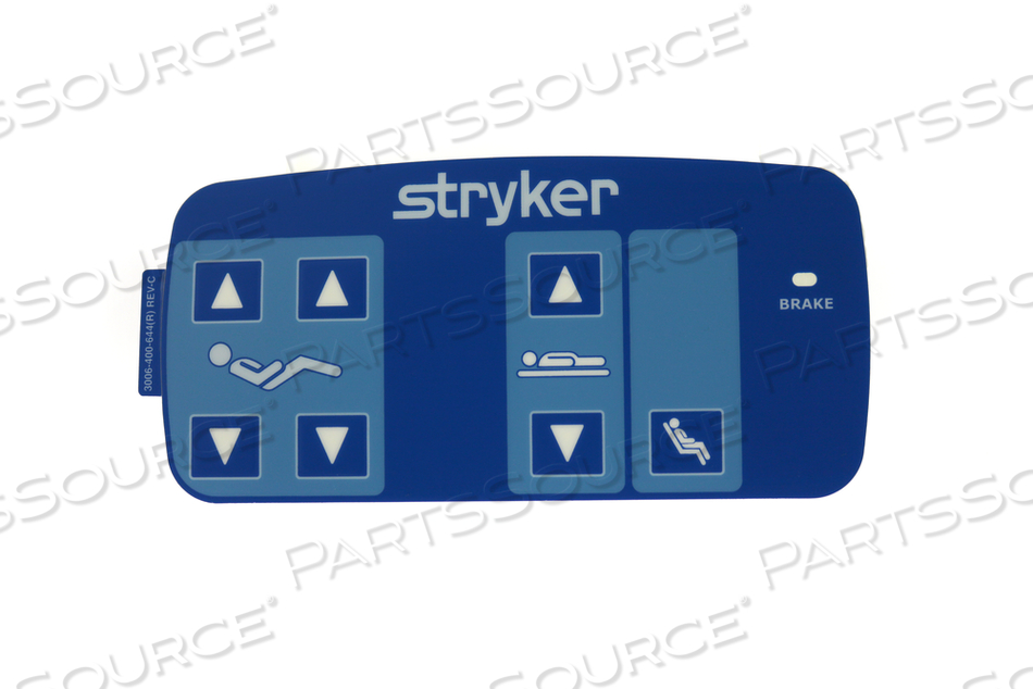 LABEL, RIGHT HEAD END, OUTER SIDERAIL, WITH CARDIAC CHAIR AND GATCH/FOWLER, FOR USE WITH: FOR PATRIOT SERIES MODEL 3002 S3 MEDSURG BED by Stryker Medical LABEL, RIGHT HEAD END, OUTER SIDERAIL, WITH CARDIAC CHAIR AND GATCH/FOWLER, FOR USE WITH: FOR PATRIOT SERIES MODEL 3002 S3 MEDSURG BED by Stryker Medical
