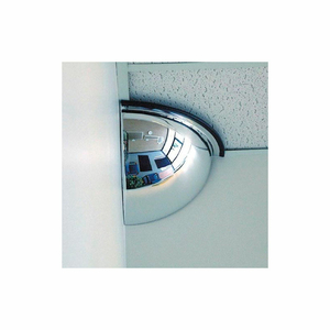 QUARTER DOME ACRYLIC MIRROR, INDOOR, 24" DIA., VIEWING ANGLE by Safety Security Products Company