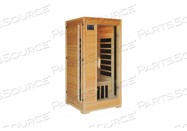 SAUNA STD 1-2 PER CARBON HEATER HEMLOCK by Radiant Health Saunas SAUNA STD 1-2 PER CARBON HEATER HEMLOCK by Radiant Health Saunas