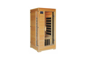 SAUNA STD 1-2 PER CARBON HEATER HEMLOCK by Radiant Health Saunas