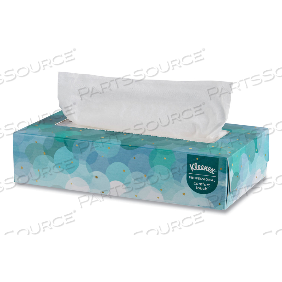 WHITE FACIAL TISSUE FOR BUSINESS, 2-PLY, WHITE by Kleenex