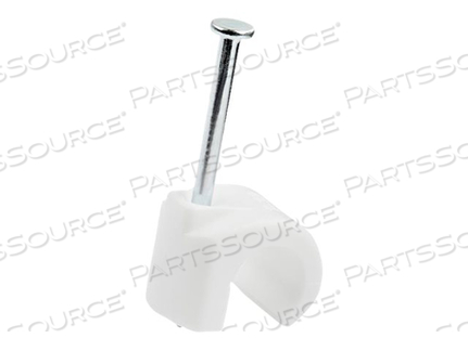 100 PACK LARGE CABLE CLIPS WITH NAIL, REUSABLE, NAIL-IN CLAMPS, WIRE HOLDING CLIPS, CAT6 ETHERNET CORD/AV/COAX CABLE FASTENERS, BRICK/DRYWAL by StarTech.com Ltd. 100 PACK LARGE CABLE CLIPS WITH NAIL, REUSABLE, NAIL-IN CLAMPS, WIRE HOLDING CLIPS, CAT6 ETHERNET CORD/AV/COAX CABLE FASTENERS, BRICK/DRYWAL by StarTech.com Ltd.